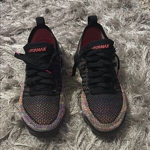 Nike VaporMax Black with Multicolor Accents